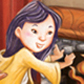 little girl, school play, props, princess, prince, fairytale, stage, Nina Mata illustrations
