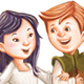 kids, acting, school play, princess illustration, prince, herald, Nina Mata illustrations