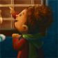 kids, ballons, empire state building, city, window, wall paper, Nina Mata illustrations