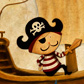 kid pirates, Nina Mata illustrations